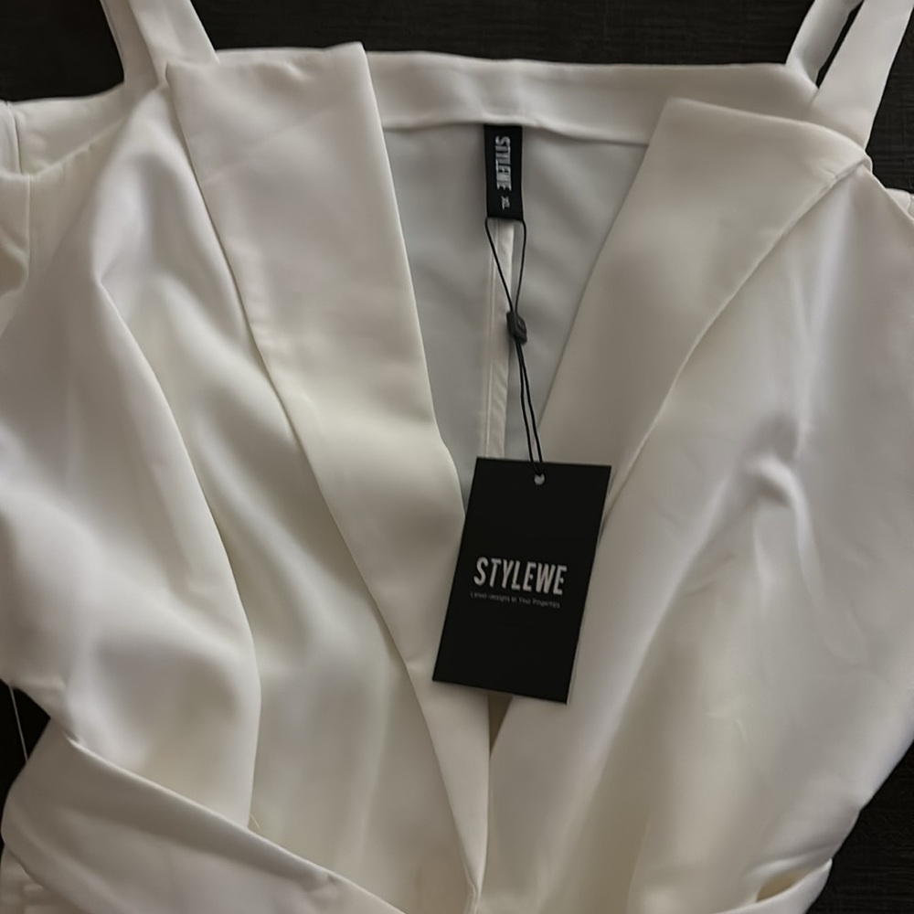 Women’s dress blouse with belt size XL - Picture 4 of 5